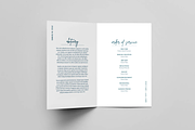 Funeral Program Template Canva, a Card Template by frommakertomaker (Thumbnail 2 of 4)