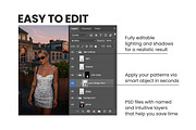5 Fashion Mockups with Flash Effect, a Shirt Mockup by ARARA ✸ Creative Design (Thumbnail 3 of 5)