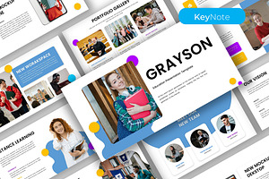 Grayson - Education Keynote Template, a Presentation Template by kreatifreya