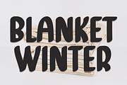 Blanket Winter | Script Font, a Script Font by Scratchones (Thumbnail 1 of 9)