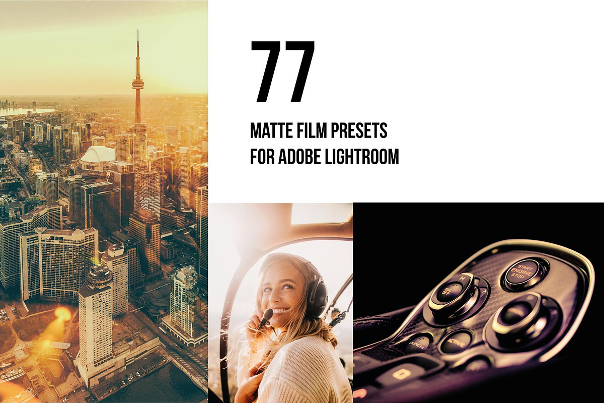 77 Matte Lightroom Presets, an Action Add-On by Lensgrade.com (Photo 4 of 19)