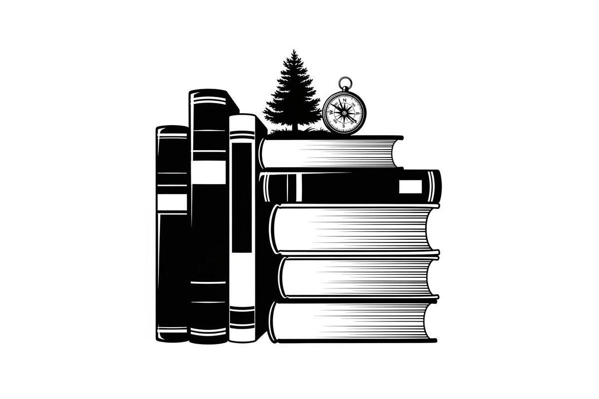 Vintage Book Stack Adventure Bundle, an Illustration by Designs_River (Photo 29 of 31)