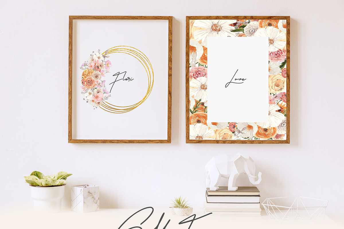 AUTUMN  MOOD  flower collection, a Decorative Illustration by Julia Bogdan (Photo 5 of 6)