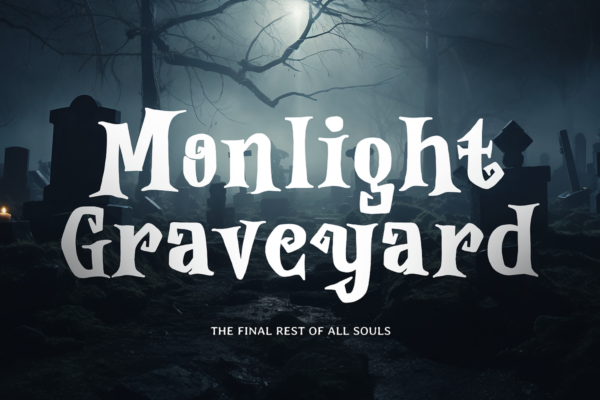 NIGHTMARE - Halloween Font, a Handwritten Font by Mozatype (Photo 6 of 10)