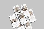 Smartphone Screen Mockup, an iPhone Mockup by lamorastudio (Thumbnail 7 of 11)
