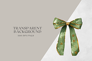 Watercolor Christmas Festive Bows, a Decorative Illustration by ThaismotaCreativeCo (Thumbnail 9 of 9)