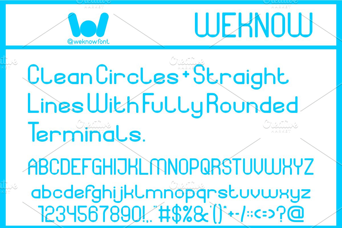 Pixel Round font, a Sans Serif Font by weknow (Photo 2 of 8)