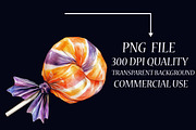 Halloween Candy Clipart, an Illustration by Libby Wishes (Thumbnail 4 of 7)