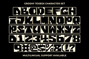 GF Texbox - Blocky Display Font, a Handwritten Font by GroovyFontCo (Thumbnail 7 of 7)