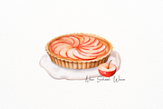 Apple Food Clipart, a Food Illustration by New-School-Wave (Thumbnail 3 of 5)