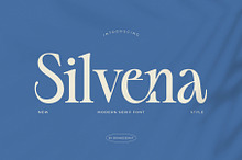 Silvena – Modern Elegant Serif Font