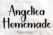 Angelica Homemade, a Handwritten Font by FreshTypeINK (Thumbnail 1 of 8)