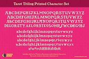 PM Tarot Titling and Text, a Serif Font by Paper Moon Graphic Supply (Thumbnail 6 of 13)