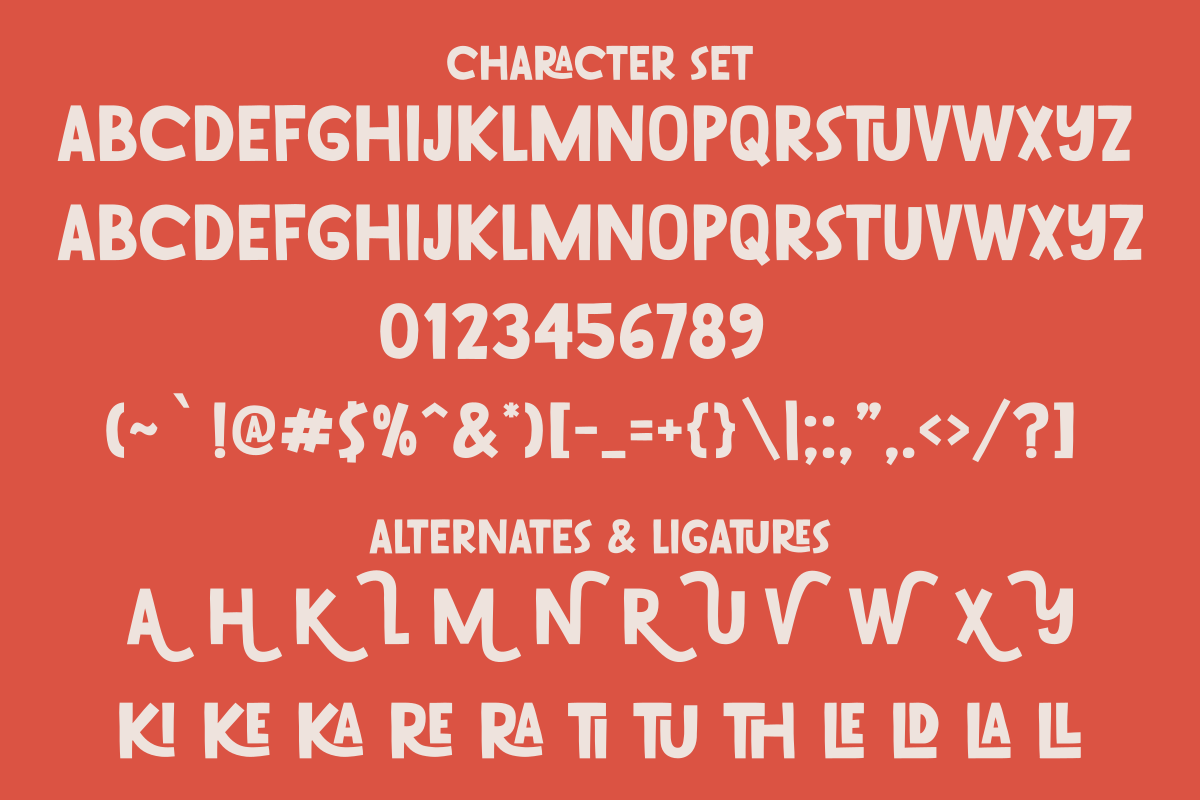 Playful Children - Fun Handrawn Font, a Handwritten Font by SaktiAvellin (Photo 7 of 8)