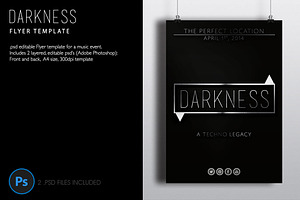 Darkness Flyer Template