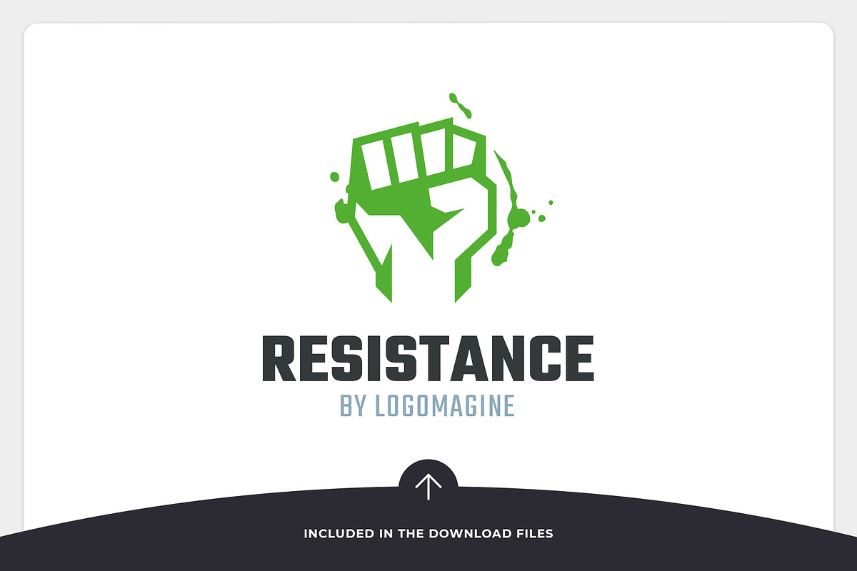 Resistance Logo Template, a Branding & Logo Template by LOGOMAGINE (Photo 7 of 16)