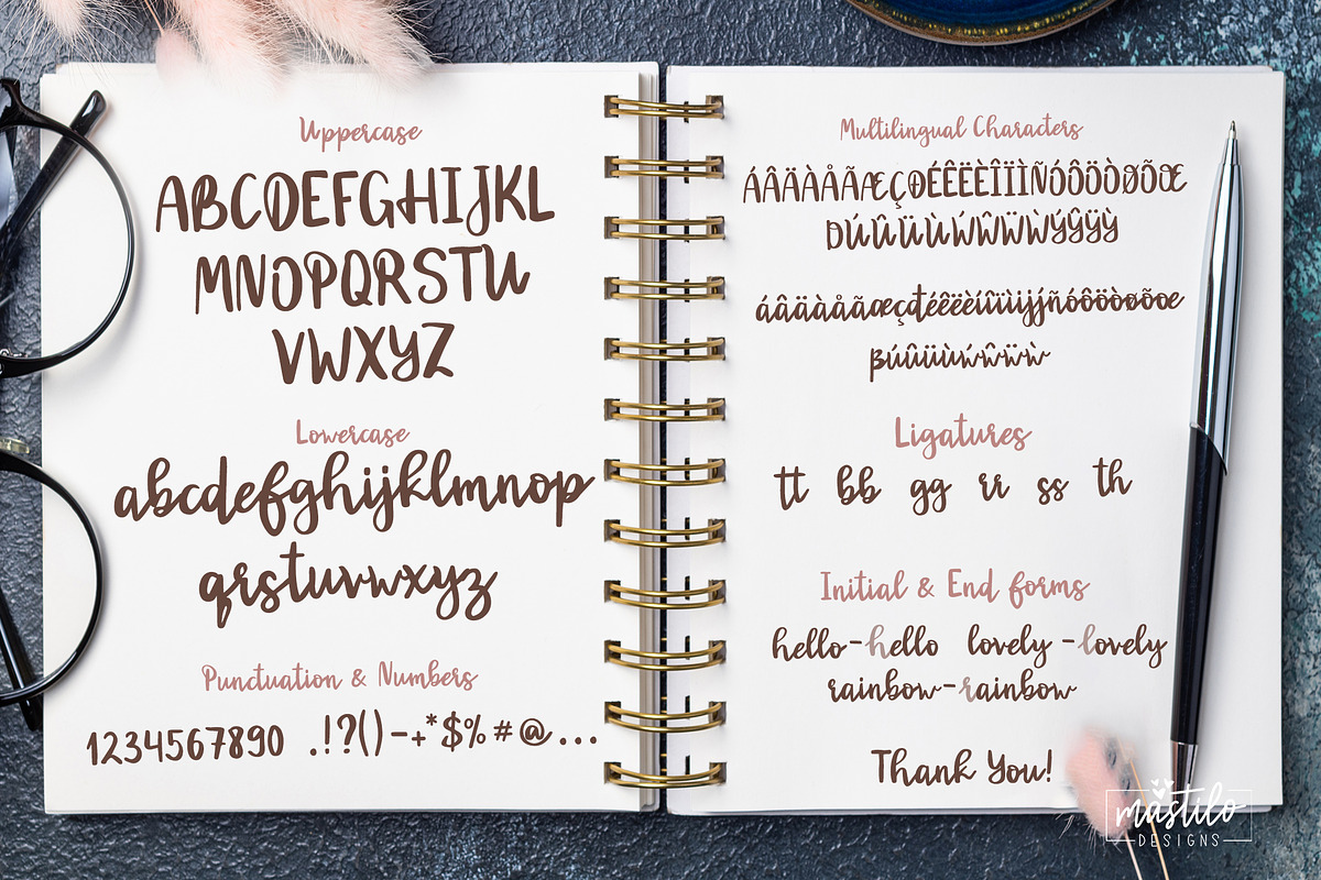Sightlight Script, a Script Font by Mastilo Designs (Photo 3 of 8)