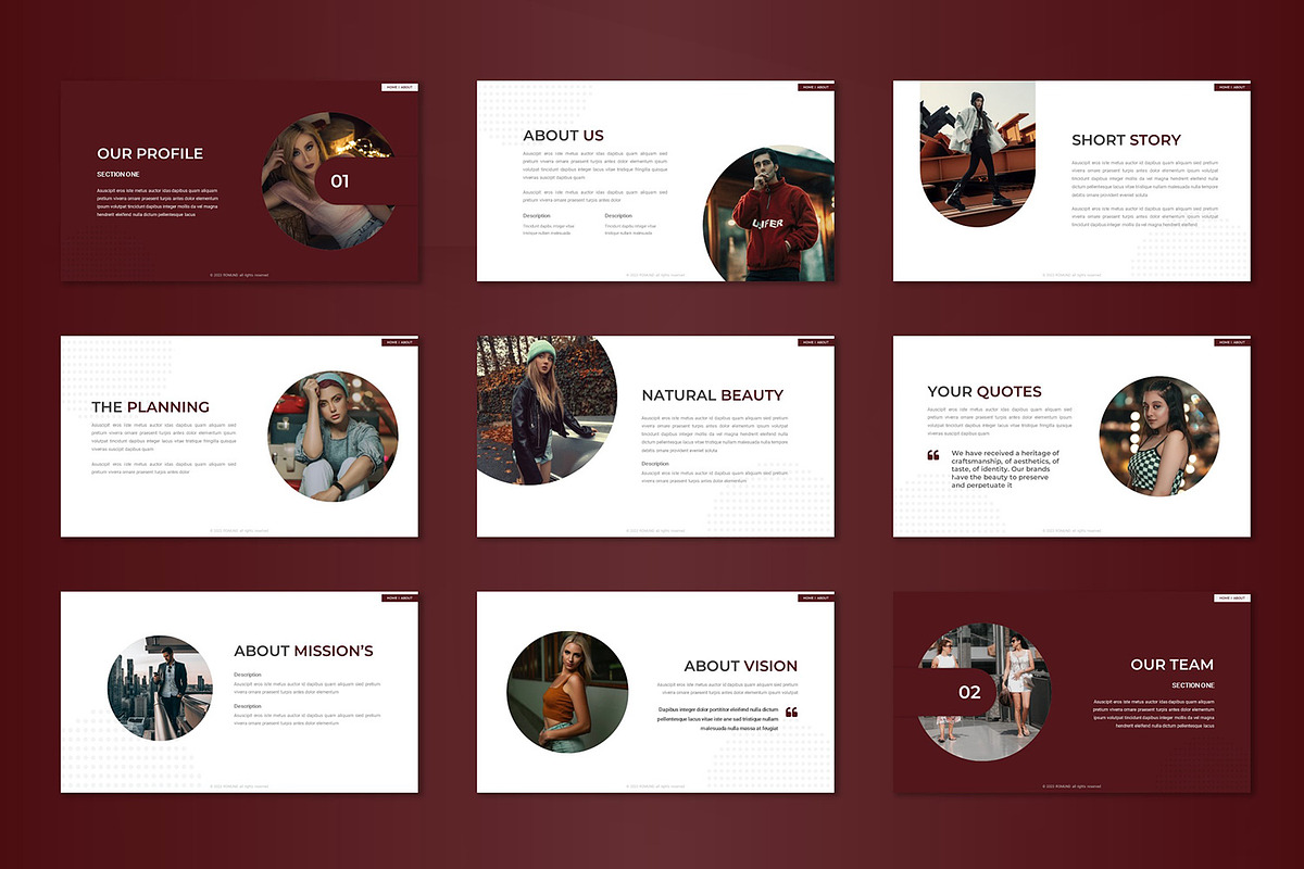 Romund - Powerpoint Template, a Presentation Template by StreaksideStd