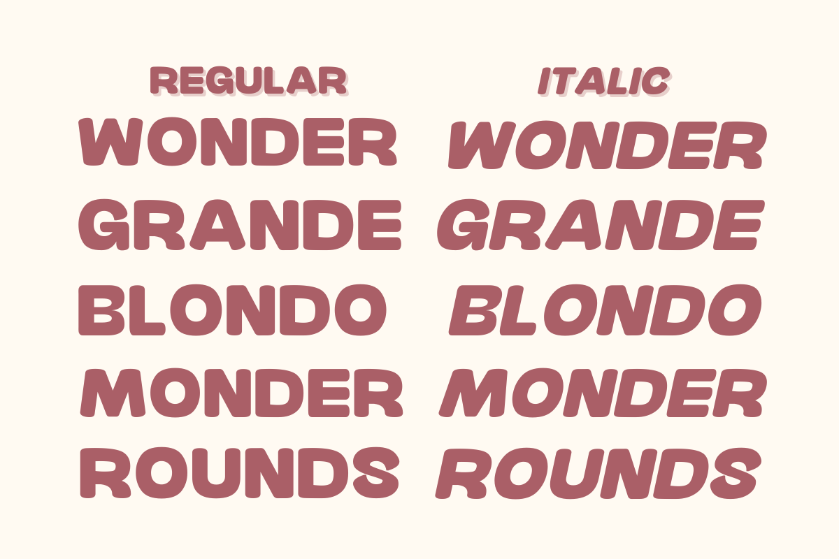 Chicken Wonder – Soft Sans Serif, a Sans Serif Font by Fikryal Studio (Photo 14 of 15)