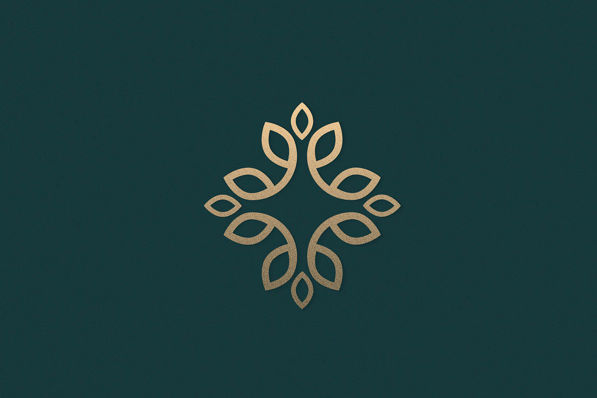 Flower Modern Geometric Logo, a Branding & Logo Template by Nues Design (Photo 3 of 4)