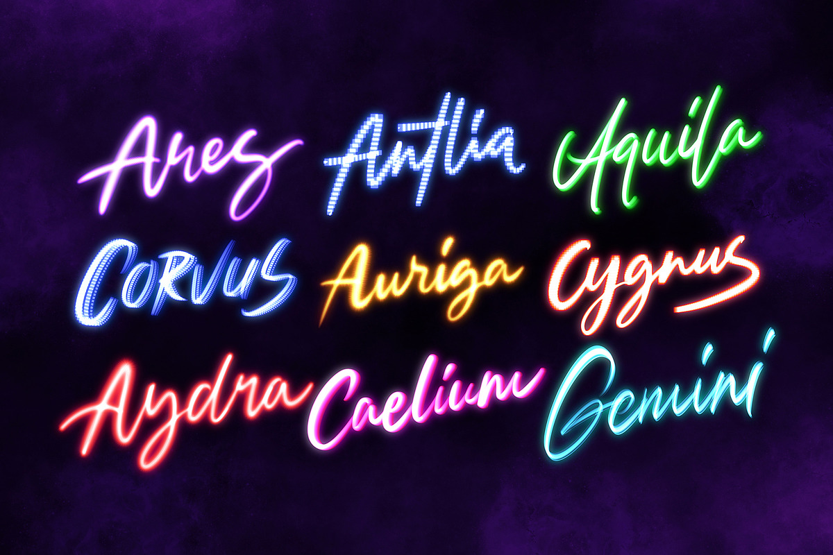30+ Procreate Glow Brushes, a Brush Add-On by Nurmiftah (Photo 10 of 13)