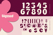 Bigmod, a Sans Serif Font by saemoon creative (Thumbnail 15 of 15)