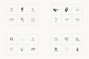 Monogram Logo Kit Bundle, a Branding & Logo Template by Studio Kumo (Thumbnail 5 of 14)