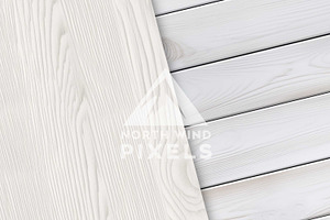 12 White Wood Texture Digital Papers