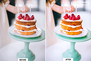 10 STYLED CAKE Lightroom Presets