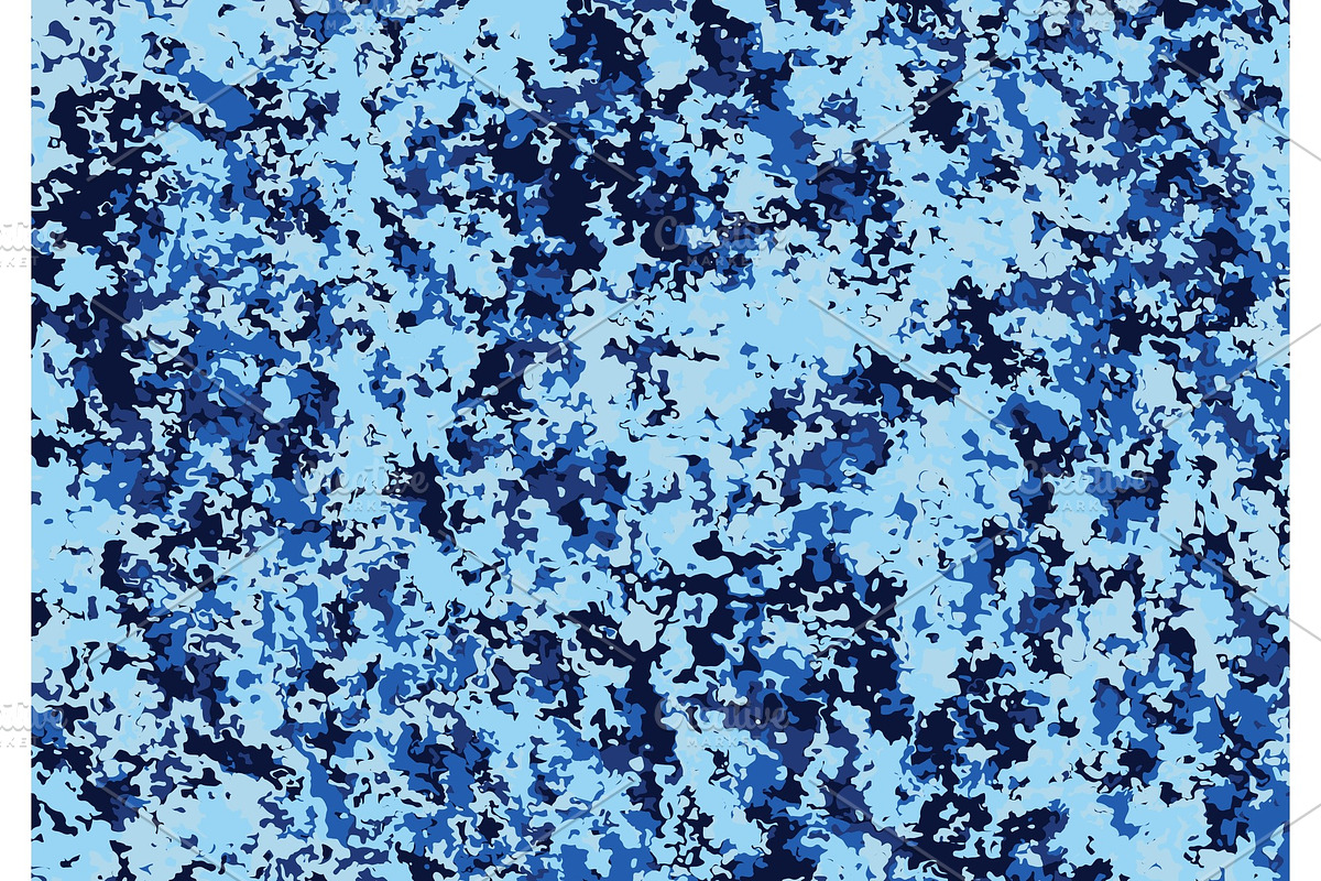 Blue camouflage background, a Texture Graphic by SvetlanaWSE
