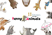 funny animals, an Animal Illustration by TanyaSchuka (Thumbnail 1 of 4)