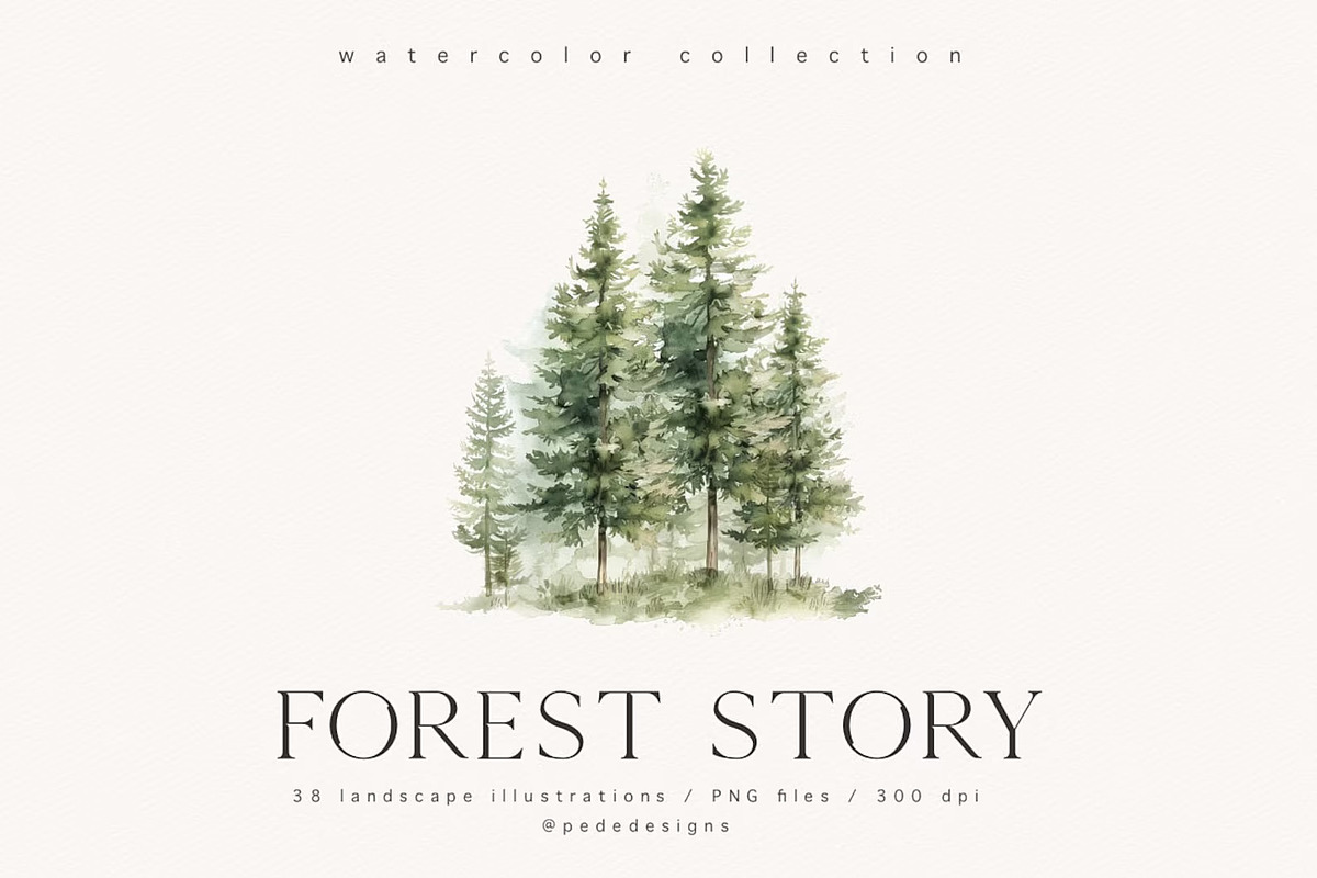 Forest Story, an Animal Illustration by PeDe Designs (Photo 8 of 10)