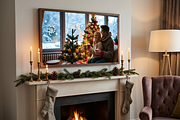 Cozy Christmas Couple | Stock Photo, a Holiday Photo by Aura Canyon HQ (Thumbnail 2 of 5)