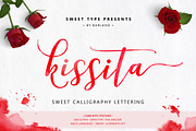 Kissita Script, a Script Font by Barland Design (Thumbnail 1 of 10)