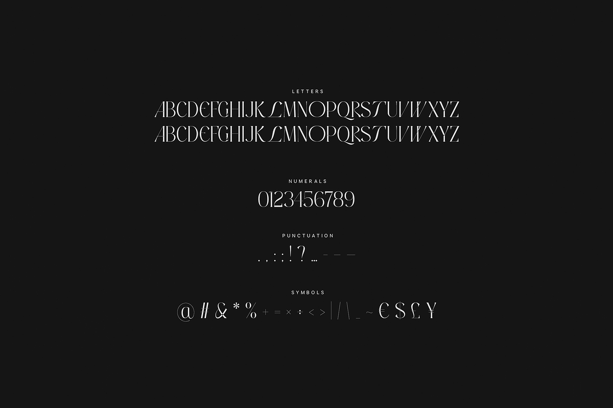 Airox Luxury Editorial Serif Font, a Serif Font by Only Fonts (Photo 10 of 12)