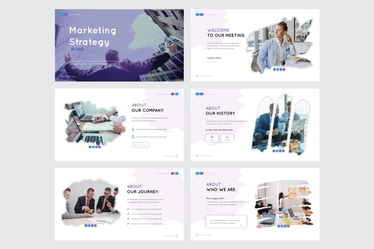 MARKETING STRATEGY - Powerpoint, a Presentation Template by Shafura