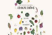 ETHICAL LIVING vegan & eco lifestyle, a Healthcare Illustration by Lana Elanor (Thumbnail 9 of 28)