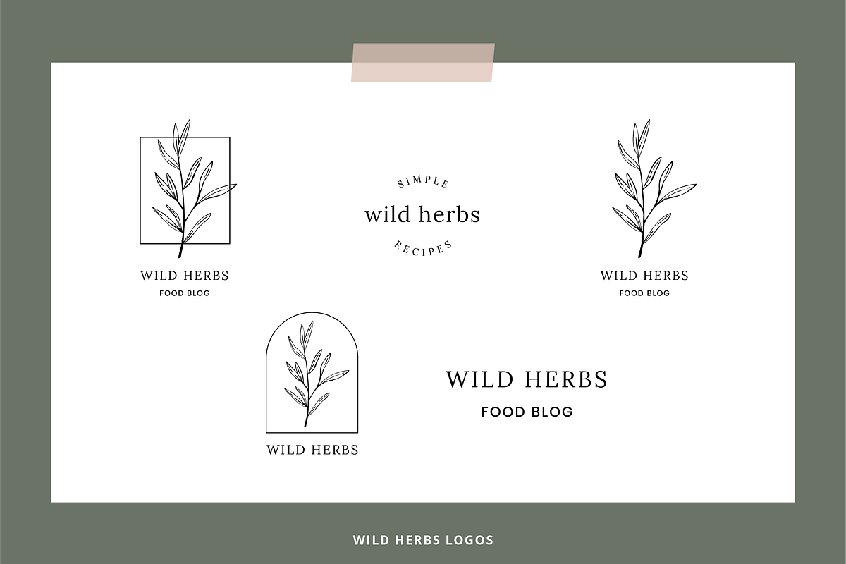 110 Minimal Logo Designs, a Branding & Logo Template by Erin Cassidy (Photo 9 of 22)