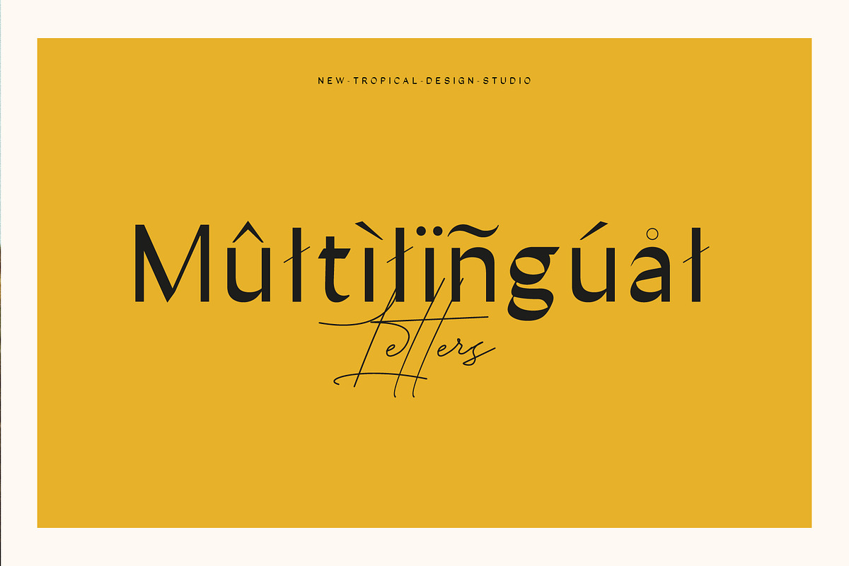 South Pacific, a Sans Serif Font by Tropical Type (Photo 11 of 11)
