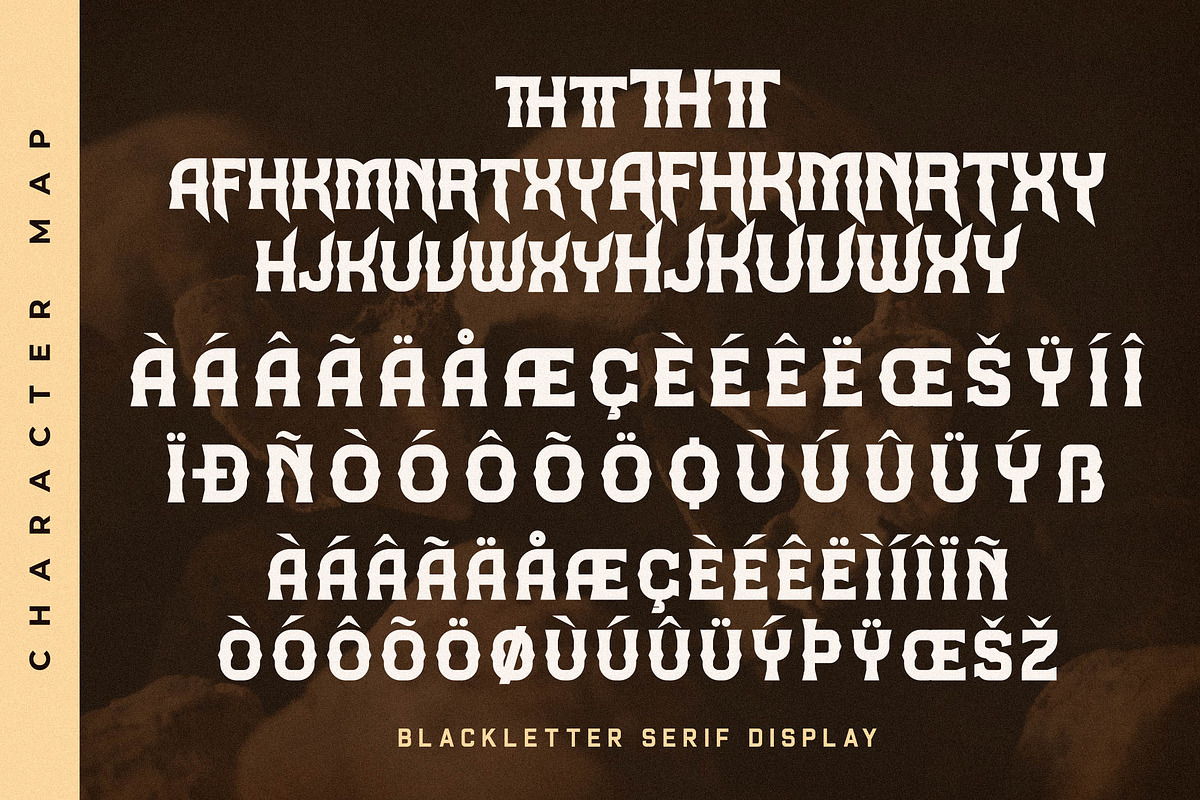 Midnight Blackfire, a Serif Font by Storytype Studio (Photo 14 of 15)