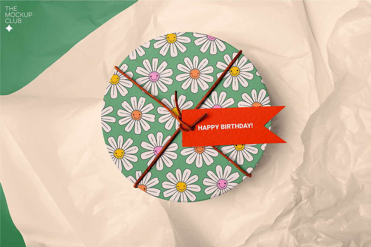 ROUND BOX & PAPER MOCKUPS, a Packaging Mockup by MCKP*ME (Photo 2 of 7)