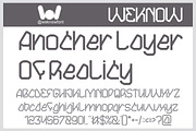 INTERDIMENSIONAL FONT, a Blackletter Font by weknow (Thumbnail 3 of 8)