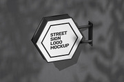Street Sign Mockup (32 PSD Scenes), an Advertising Mockup by Traint (Thumbnail 31 of 50)
