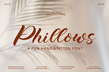 Phillows - Fun Handwritten Font