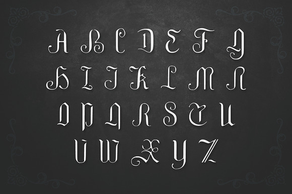 GRIFFIN, a Blackletter Typeface preview 6