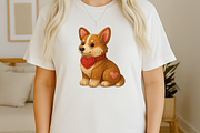 Faux Crochet Corgi PNG Valentine Dog, an Animal Illustration by Craftsbeefy (Thumbnail 2 of 5)