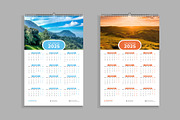 Wall Calendar for 2025, a Stationery Template by Lakhan1998 (Thumbnail 3 of 4)