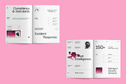 Cybersecurity Company Profile - CYBE, a Brochure Template by fakhroo (Thumbnail 6 of 13)