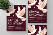 Church Conference Flyer, a Flyer Template by Annora Studio (Thumbnail 5 of 5)