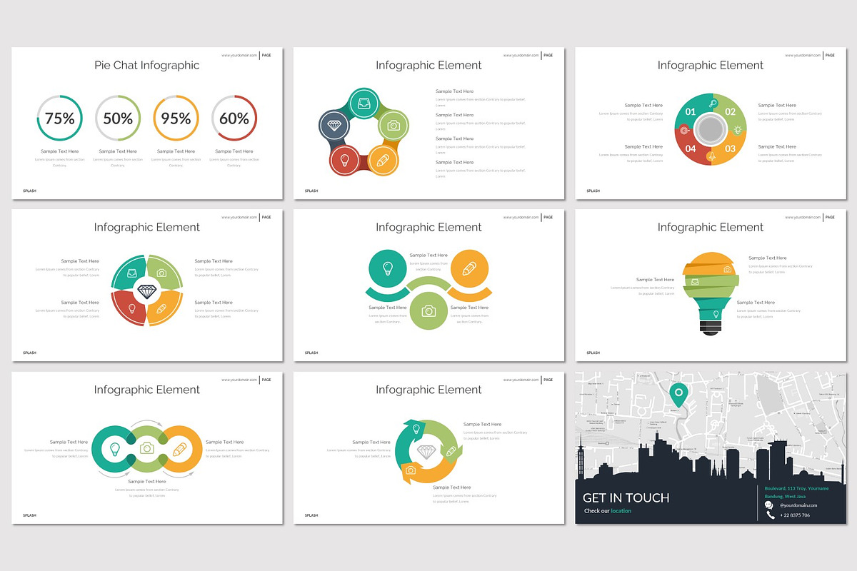 SPLASH - Powerpoint Template, a Presentation Template by inspirasign